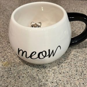 World Market “Meow” Coffee Mug